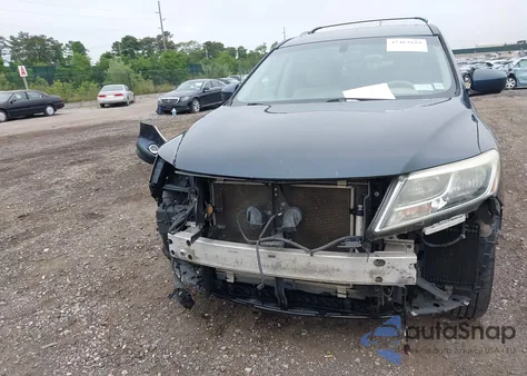 2013 Nissan Pathfinder Platinum из США, поврежденный, VIN 5N1AR2MM2DC633232